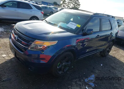 2012 Ford Explorer from USA, damaged, VIN 1FMHK7B86CGA42947